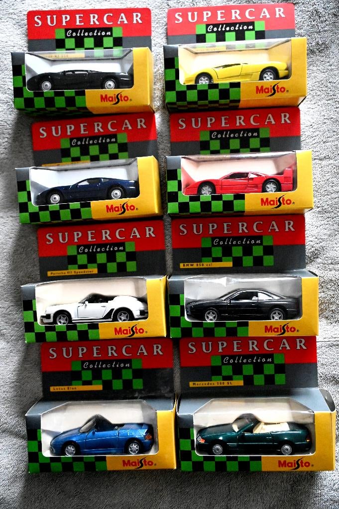 Supercar modellen model auto, Ophalen of Verzenden, Zo goed als nieuw, Auto's