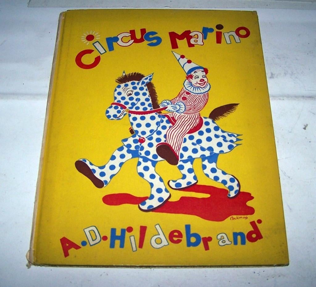 Circus Marino- A.D. Hildebrand. Hardcover. Zeldzaam. Izgs., Antiek en Kunst, Ophalen of Verzenden, A.D. Hildebrand