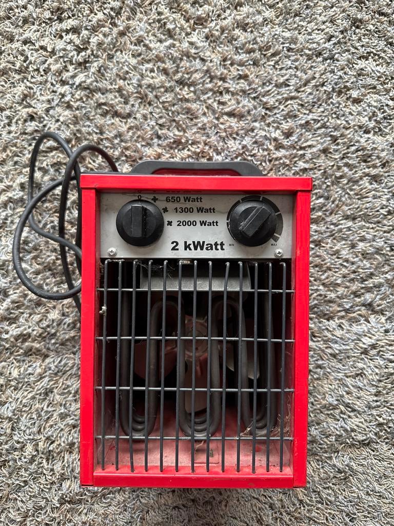 Eurom EK 2001 Kachel - 2000 Watt, Gebruikt, Minder dan 30 cm, Kachel, Minder dan 60 cm
