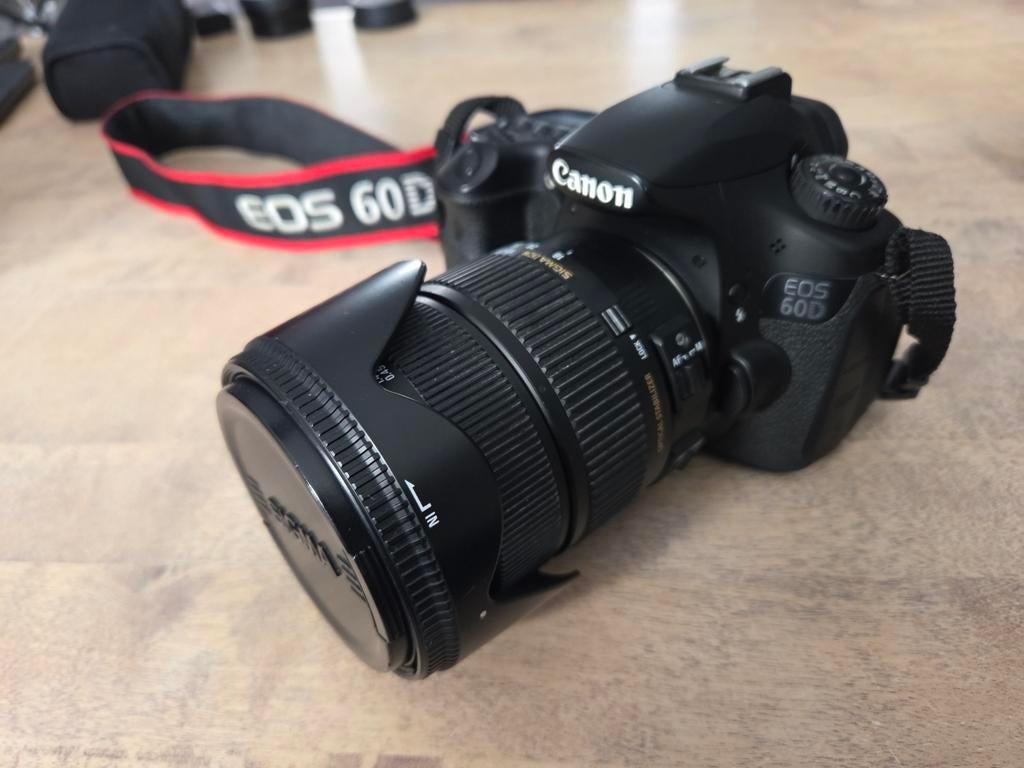 Canon eos 60d, compleet., Ophalen, Zo goed als nieuw