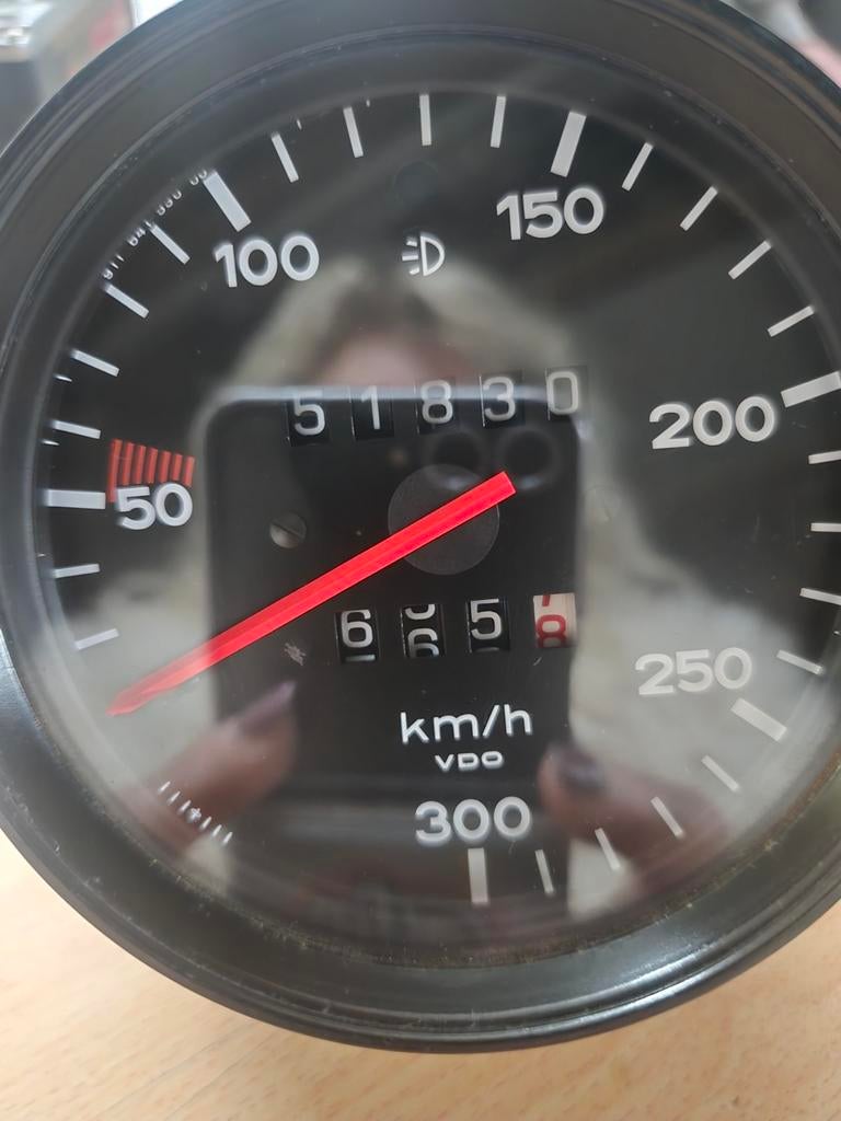 Porsche 911 RSR km teller, Ophalen, Porsche