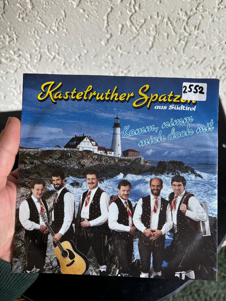 Kastelruther Spatzen - Komm, Nimm Mich Doch Mit - 1992, Gebruikt, 7 inch, Single, Ophalen of Verzenden