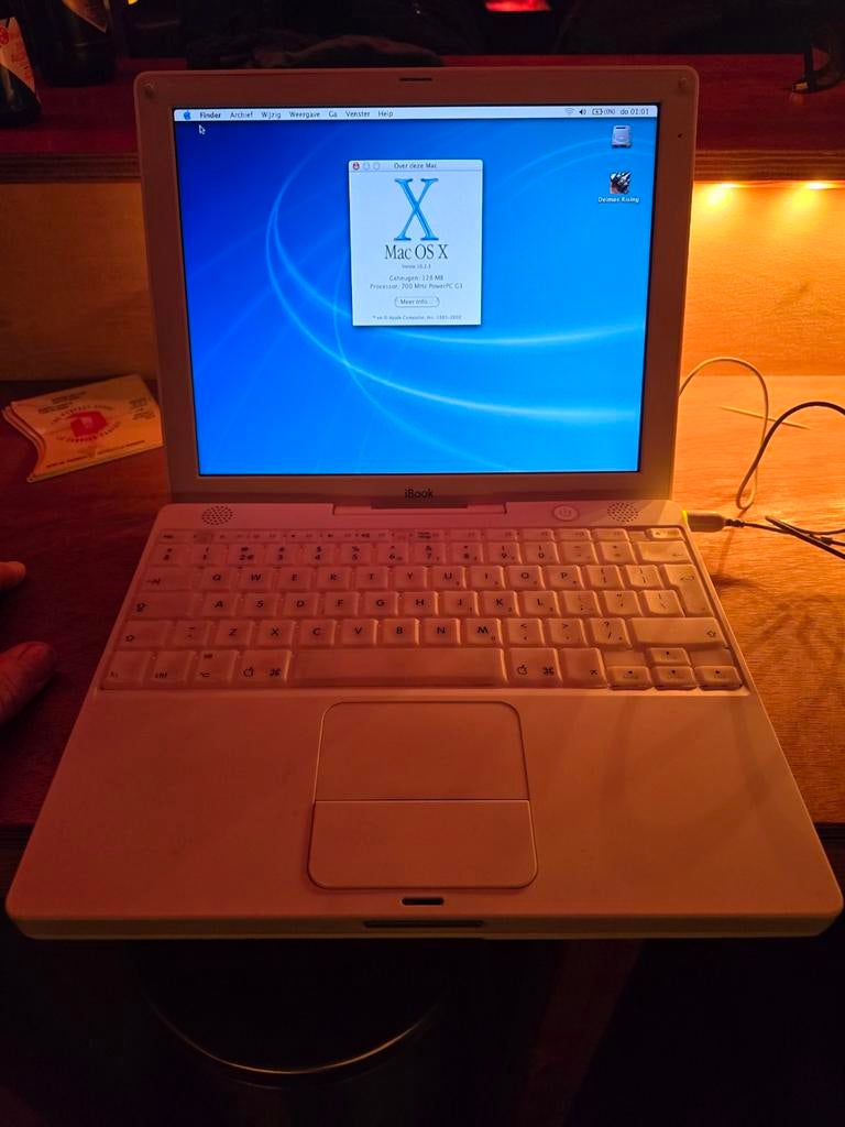 Apple ibook g4, Computers en Software, Vintage Computers, Ophalen, Apple