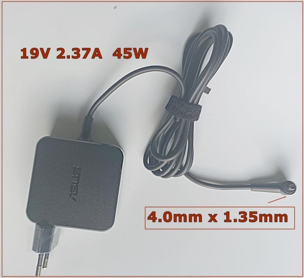 Asus 19v 2.37a, 45W Oplader voor Asus UM431D, X512D, UX410U, Clickstar_mail@yahoo.com, Asus, Nieuw, Ophalen of Verzenden