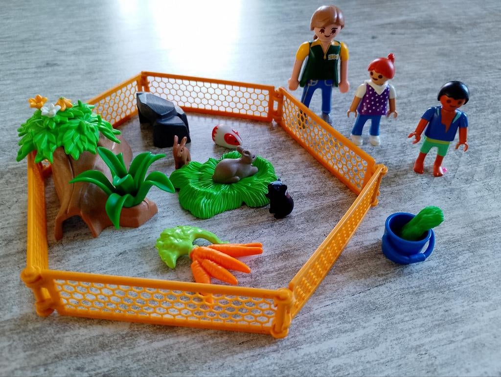 Playmobil cavia verblijf set 70137, Kinderen en Baby's, Speelgoed | Playmobil, Ophalen, Zo goed als nieuw