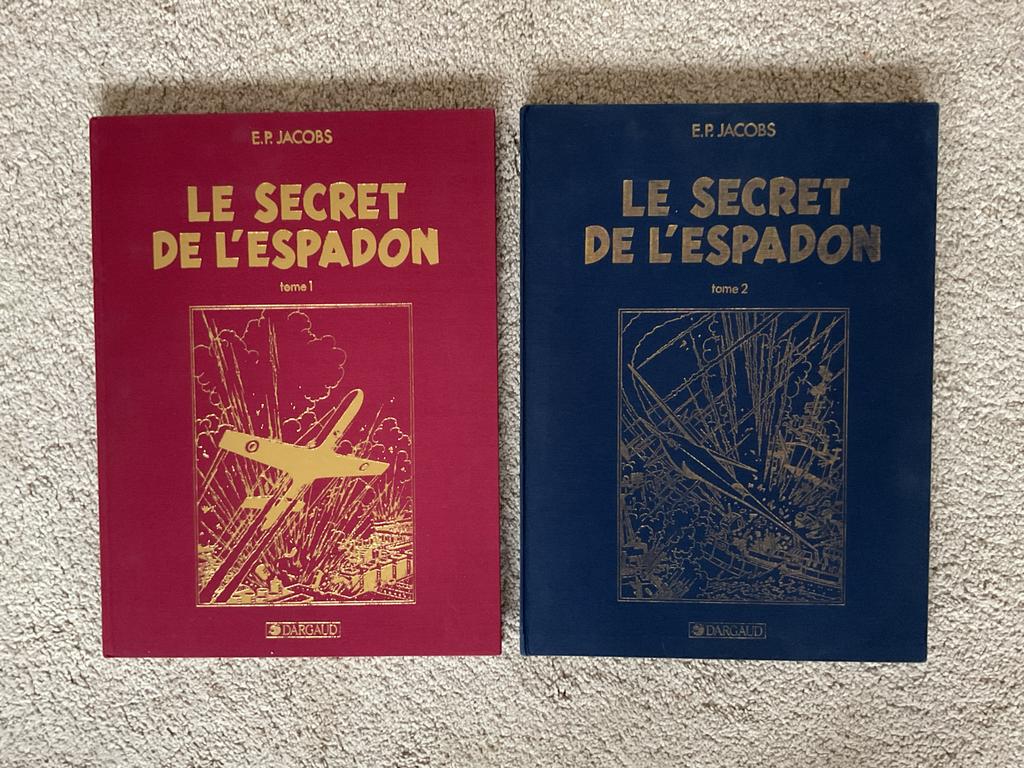 Blake & Mortimer - Het Geheim van de Zwaardvis 1 & 2 - Groot, Meerdere stripboeken, Ophalen of Verzenden, Gelezen