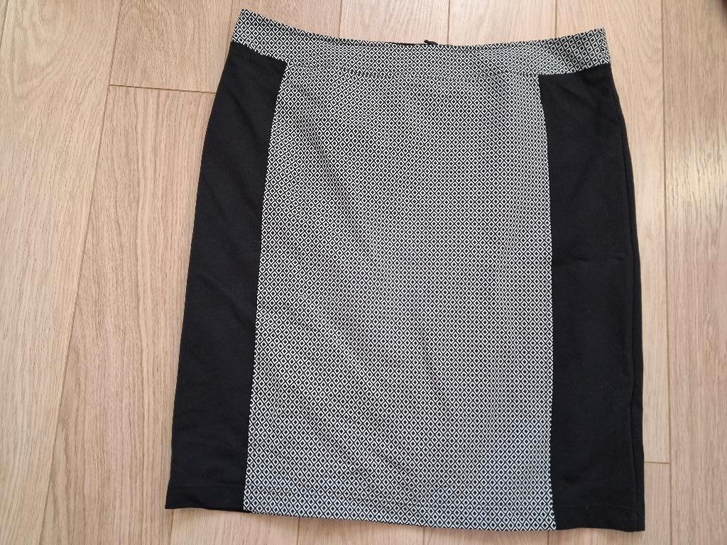 Prachtige rok van RABE maat 48 zwart-wit, Rabe, Zwart, Maat 46/48 (XL) of groter, Ophalen of Verzenden