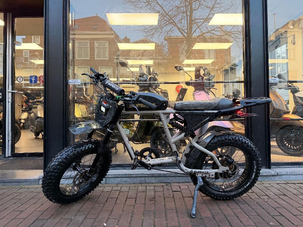 SUPER73 RX MOJAVE DARK EARTH CARBON FULL-OPTIONS EXCLUSIVE!, Fietsen en Brommers, Elektrische fietsen, Overige merken, Gebruikt
