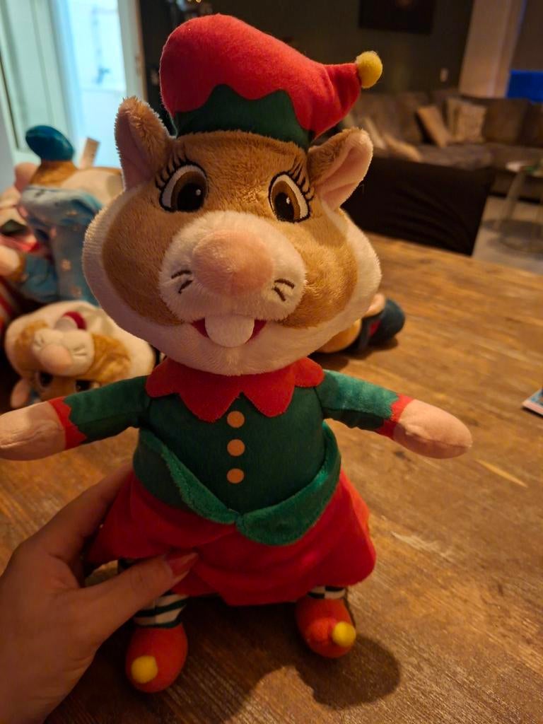 Kersthamsters - Leuke verzameling!, Ophalen of Verzenden, Gebruikt, Beeldje of Poppetje