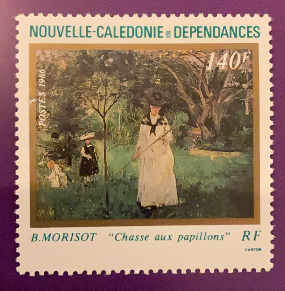 Nieuw Caledonië - schilderij, Ophalen of Verzenden, Postfris