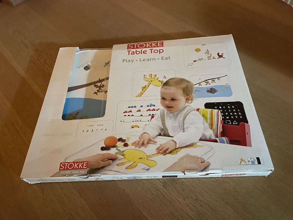 Stokke kinderstoel Table Top compleet, Ophalen of Verzenden, Zo goed als nieuw, Overige typen