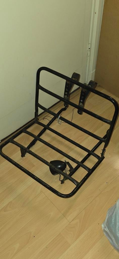 Voordrager fiets breed model, in goede staat., Ophalen, Gebruikt