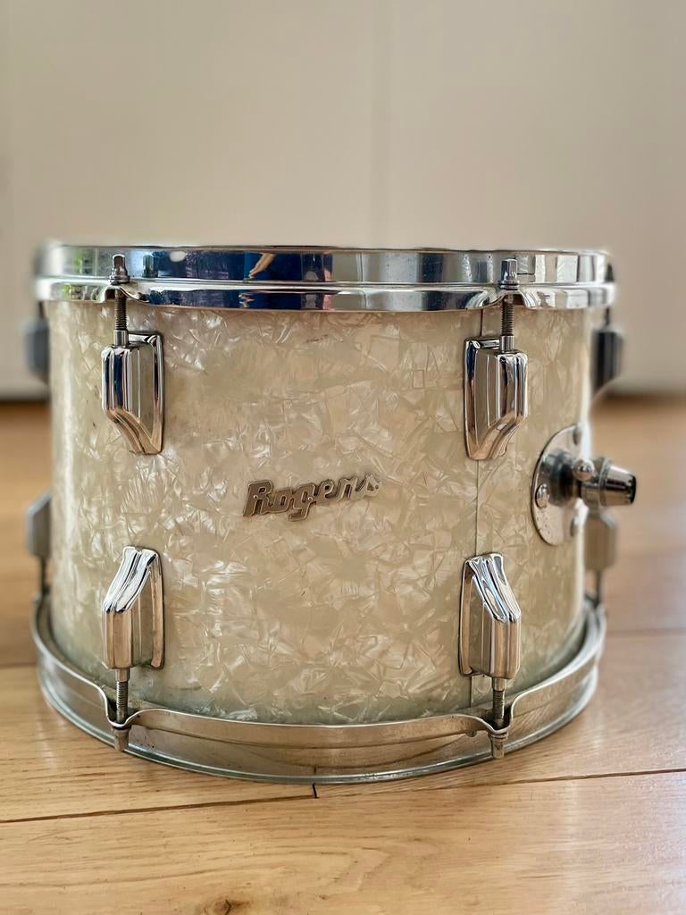 Vintage Rogers USA rack tom, originele pearl wrap, Ophalen of Verzenden, Zo goed als nieuw, Overige merken