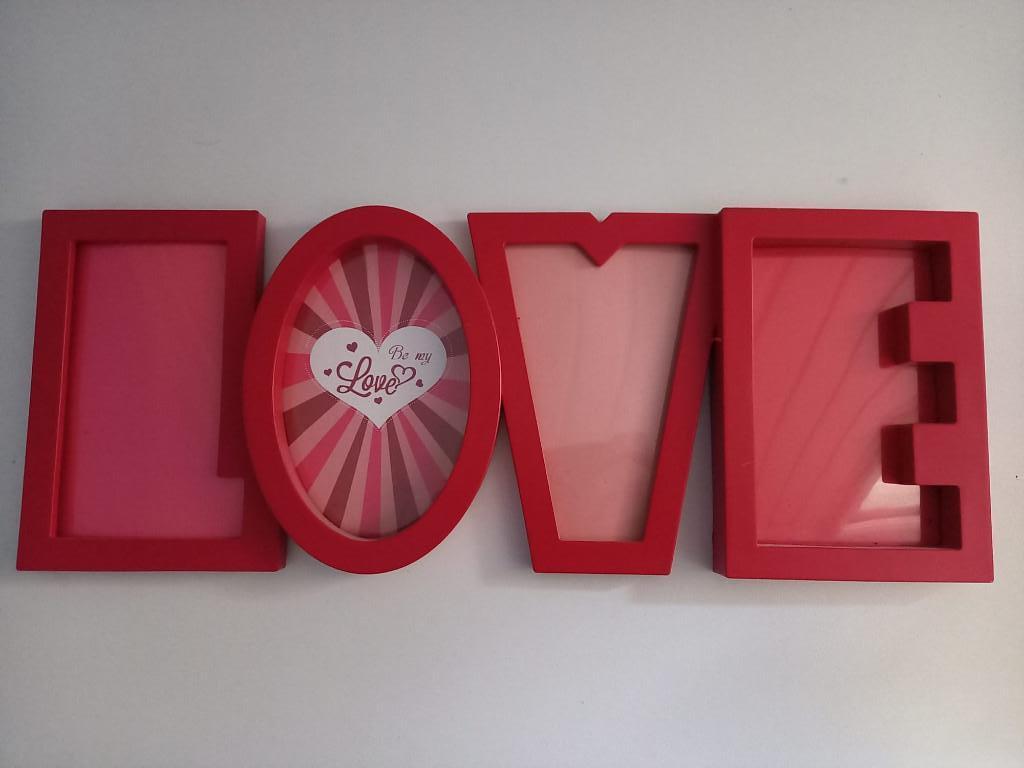 LOVE fotolijst, Ophalen of Verzenden, Zo goed als nieuw