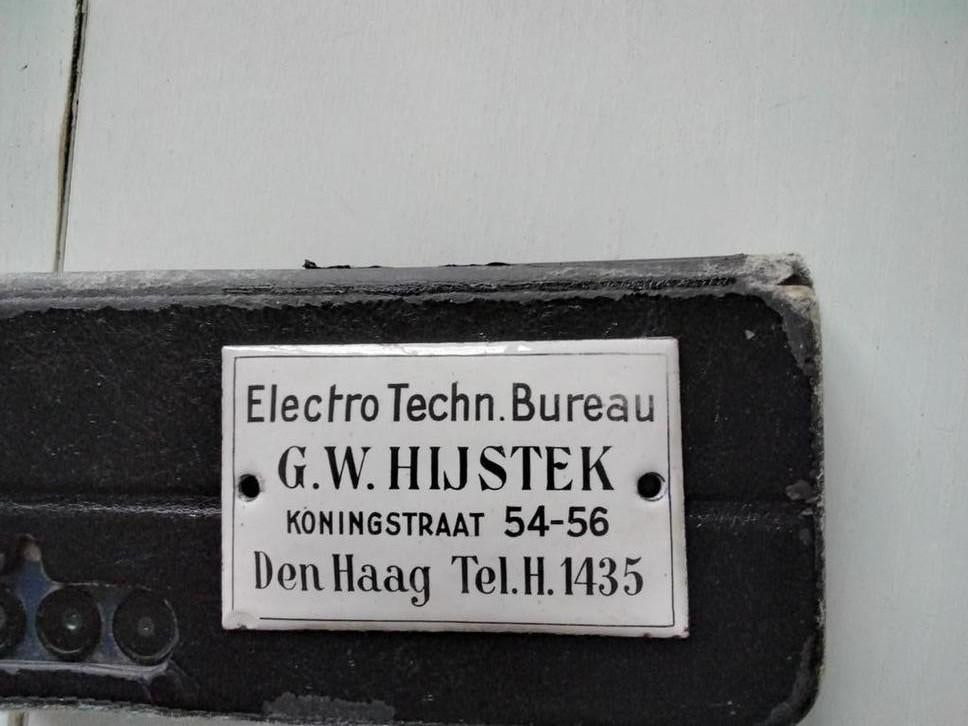 Oud emaille bordje, Ophalen of Verzenden