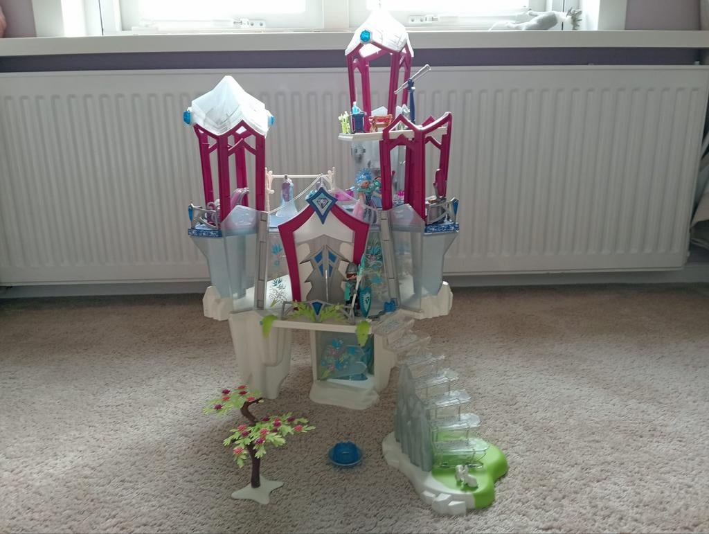 Playmobil 9469 Kristallen Paleis, Kinderen en Baby's, Speelgoed | Playmobil, Ophalen of Verzenden, Zo goed als nieuw, Complete set