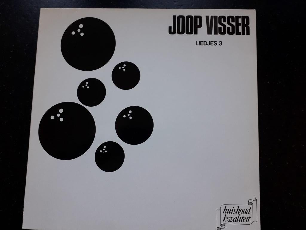 JOOP VISSER - LIEDJES 3 - LP, Ophalen of Verzenden, 1980 tot 2000, Zo goed als nieuw, Overige formaten