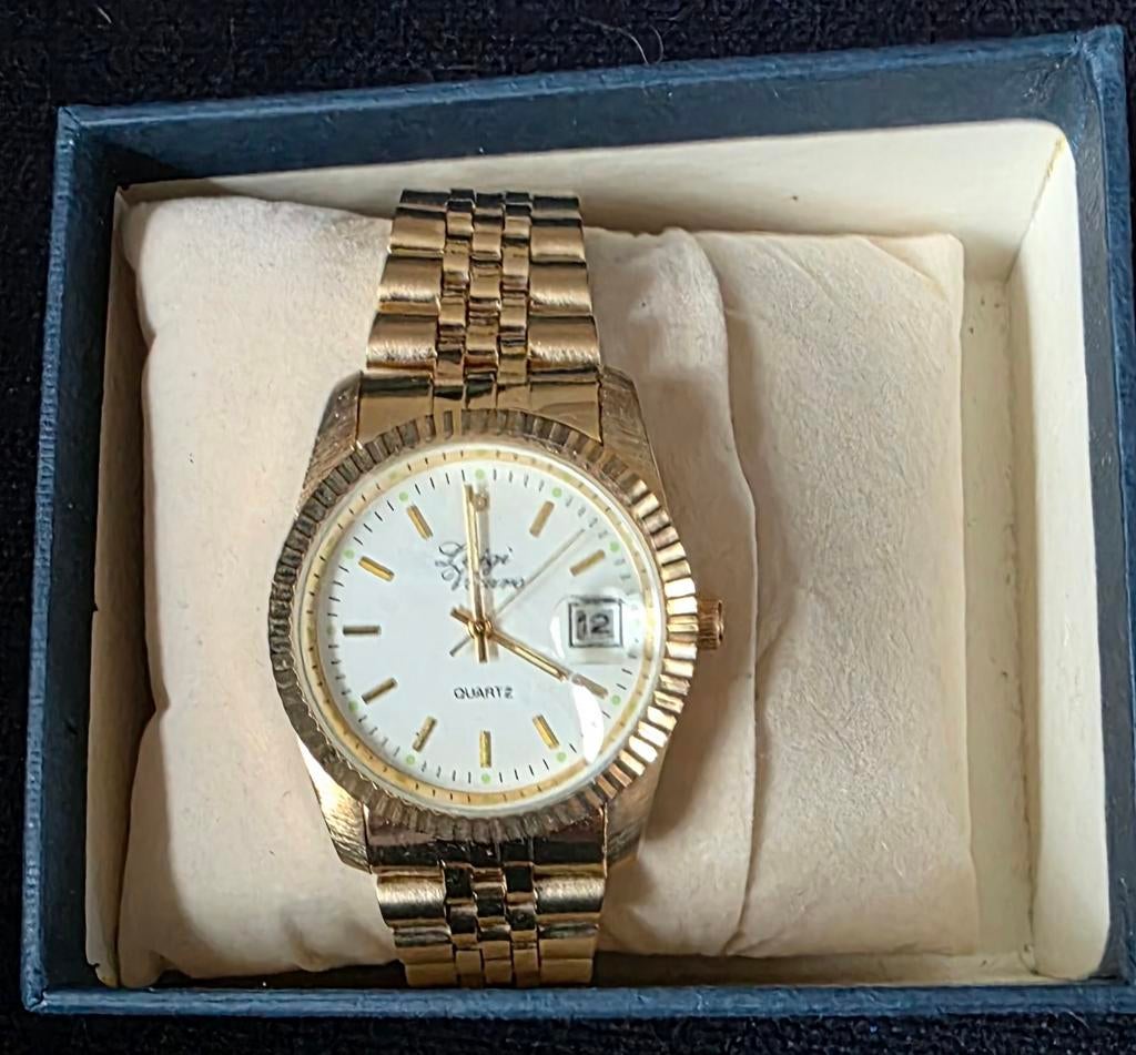 Luigi Vicaro Polshorloge, Sieraden, Tassen en Uiterlijk, Overige merken, Overige materialen, Polshorloge, Overige materialen