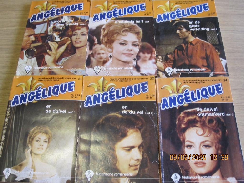Boekjes Angélique, Boeken, Ophalen of Verzenden, Zo goed als nieuw