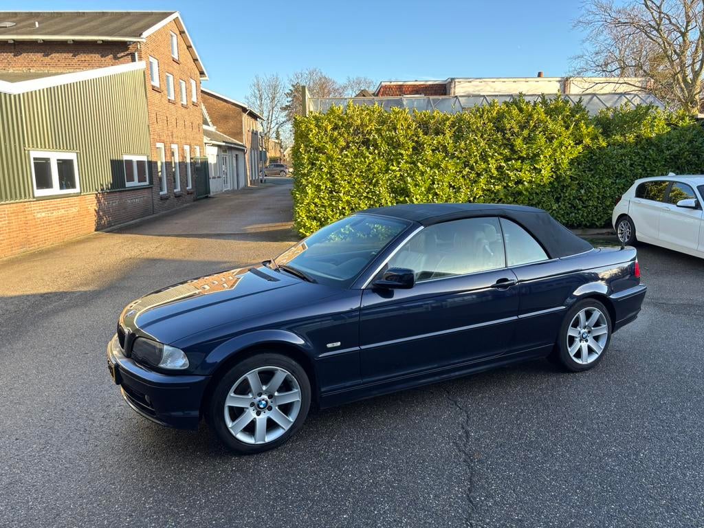BMW 3-Serie 325 CI Cabriolet AUT 2001 Blauw 167.000km, Auto's, BMW, Automaat, Achterwielaandrijving, Beige, Cabriolet
