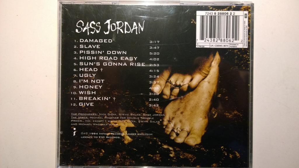 Sass Jordan - Rats, Ophalen of Verzenden, Zo goed als nieuw, Poprock