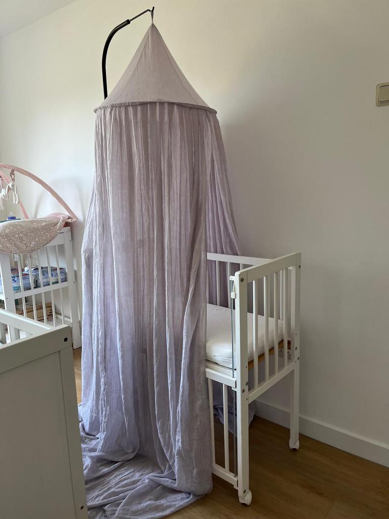 Cosleeper Petite Amelie with wheel lock 45x94cm + mattress, Kinderen en Baby's, Kinderkamer | Inrichting en Decoratie, Zo goed als nieuw