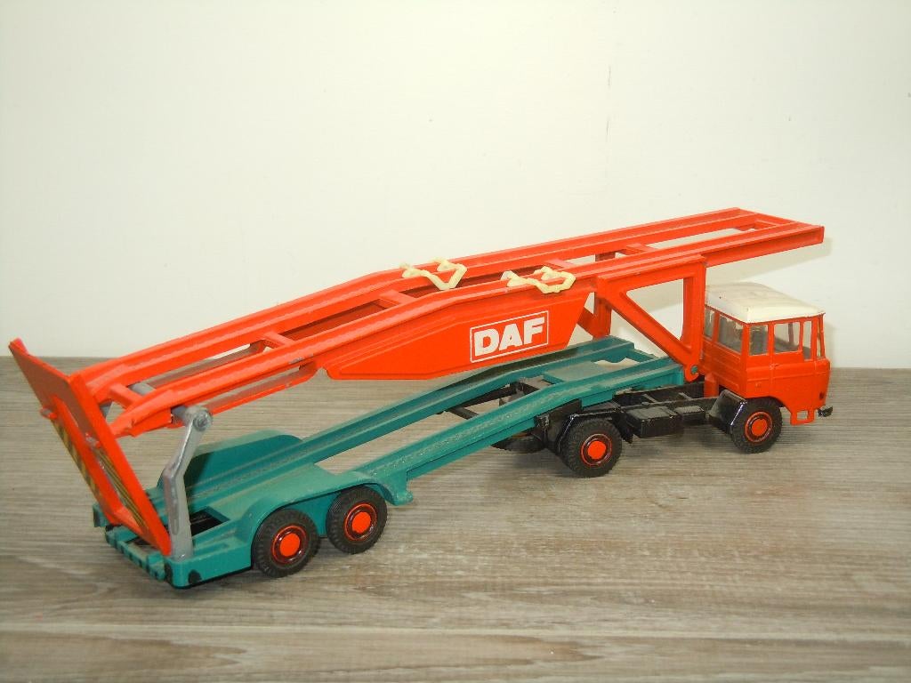 Daf 2600 Car Transporter - Lion Car Holland - 1:50, Gebruikt, Lion car, Verzenden, Holland
