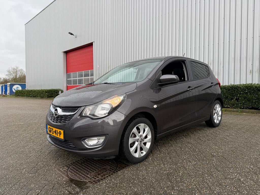 Opel Karl 1.0  luxe !! Zonnedak Stoel/stuurverwarming Cruise, Voorwielaandrijving, 74 pk, Zwart, 23 km/l