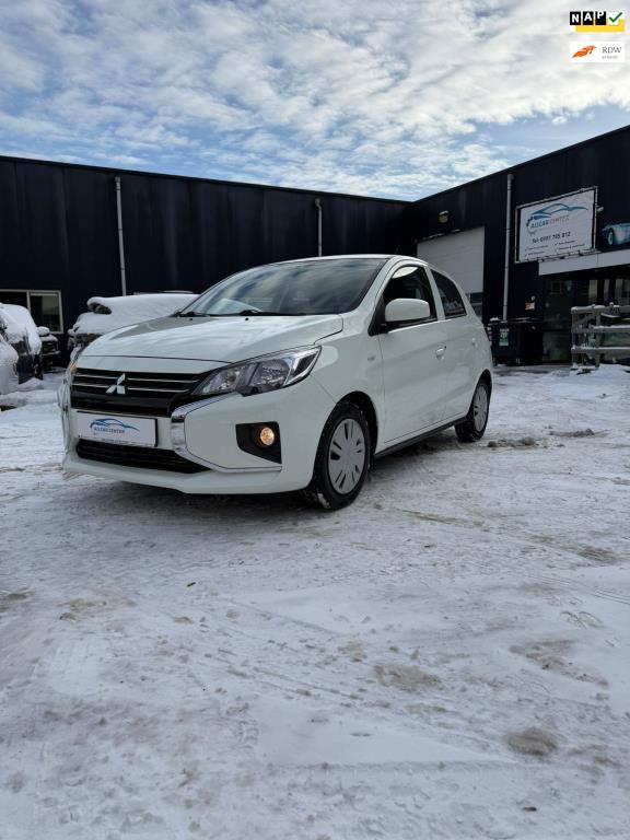 Mitsubishi Space Star 1.0 Cool+, Auto's, Mitsubishi, Voorwielaandrijving, Stof, Gebruikt, Start-stop-systeem