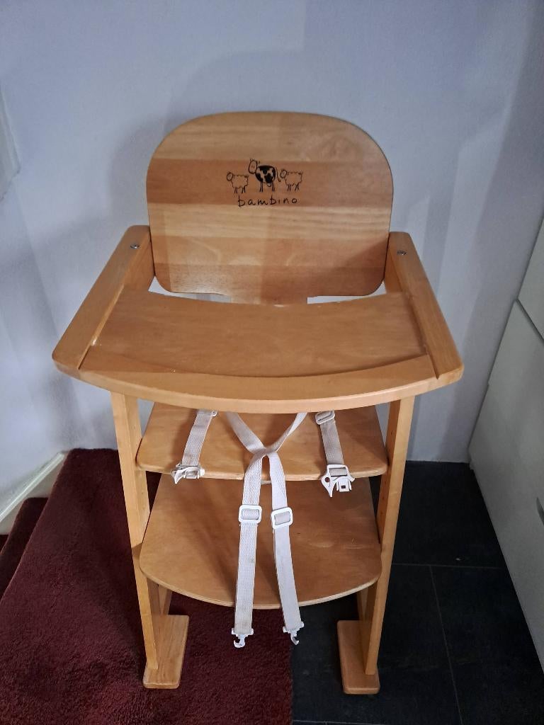 Bambino kinderstoel, Kinderen en Baby's, Ophalen, Gebruikt, Meegroeistoel, Gordel(s)