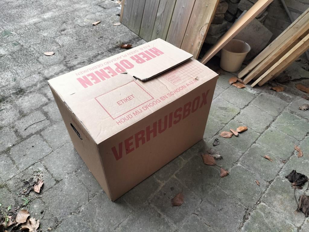 stevige professionele verhuisdozen, Doe-het-zelf en Verbouw, Kratten en Dozen, Ophalen, Opvouwbaar, Minder dan 50 cm, Minder dan 40 cm
