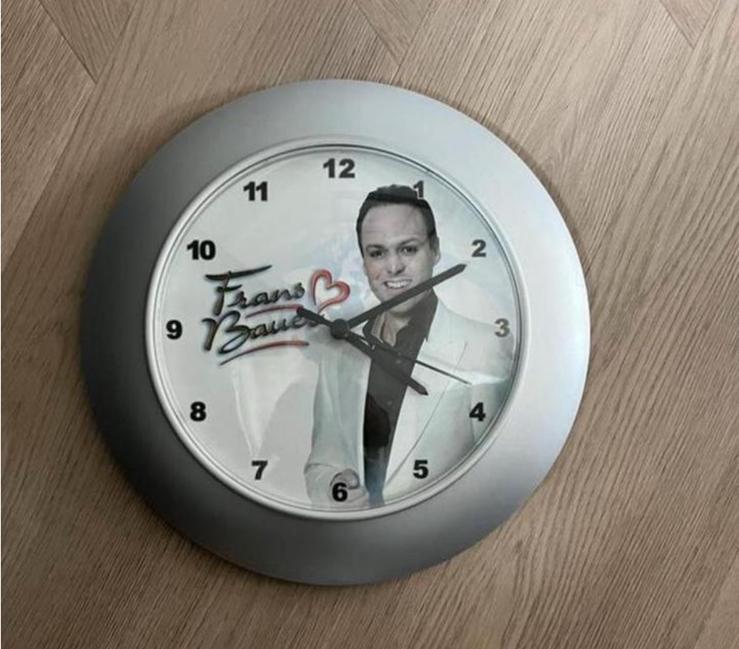 Frans Bauer klok, Verzamelen, Ophalen of Verzenden, Zo goed als nieuw, Gebruiksvoorwerp