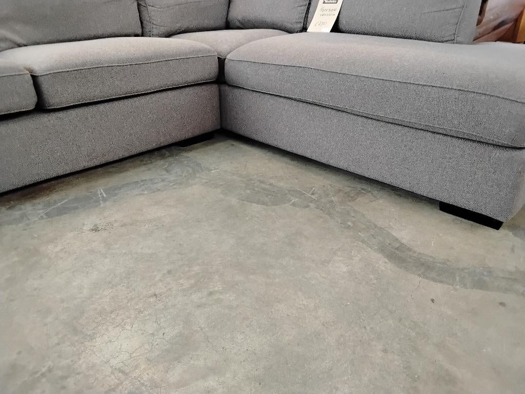 Hoekbank stof, 280 x 230cm. Voor 275=! Second Life Wolvega, Ophalen, 250 tot 300 cm, Hoekbank, Zo goed als nieuw