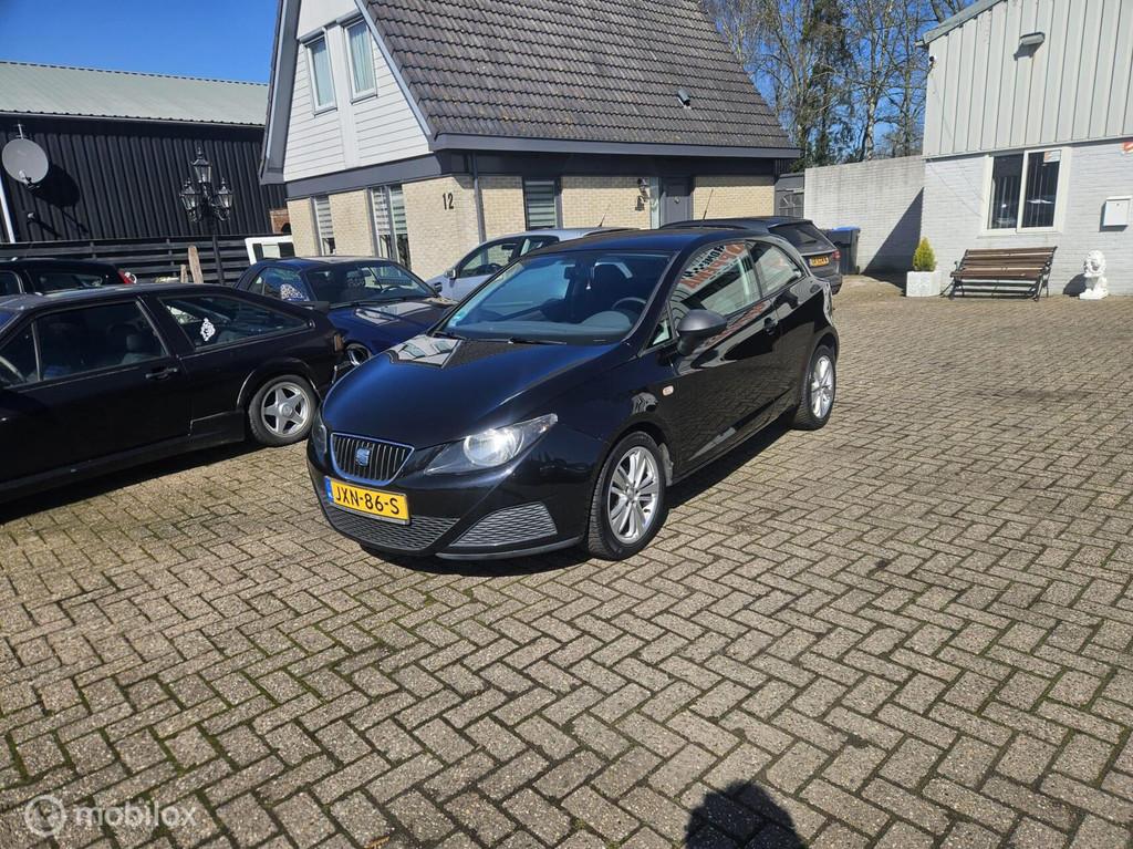 Seat Ibiza SC 1.2 Ref lm wielen airco cv el ramen nwe apk, Voorwielaandrijving, Stof, Gebruikt, 1198 cc