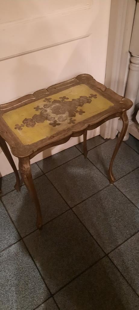 Florentijns barok bij,zettafeltje, Ophalen of Verzenden