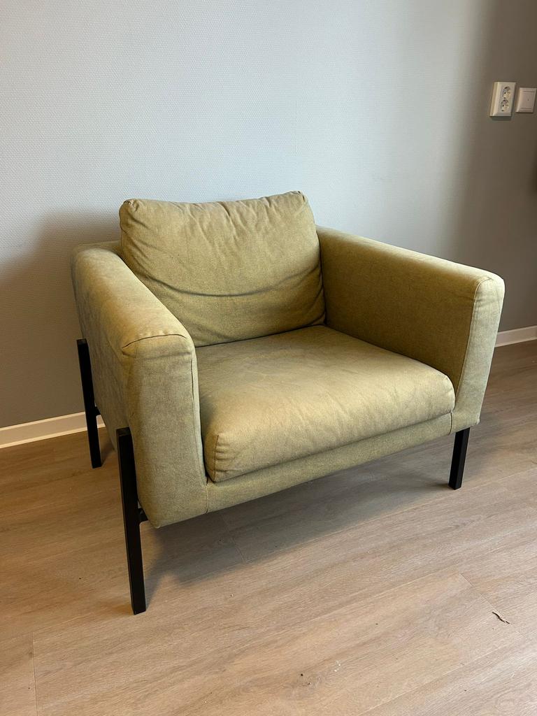 Koarp IKEA fauteuil, Huis en Inrichting, Fauteuils, Gebruikt, 75 tot 100 cm, Ophalen of Verzenden, Stof