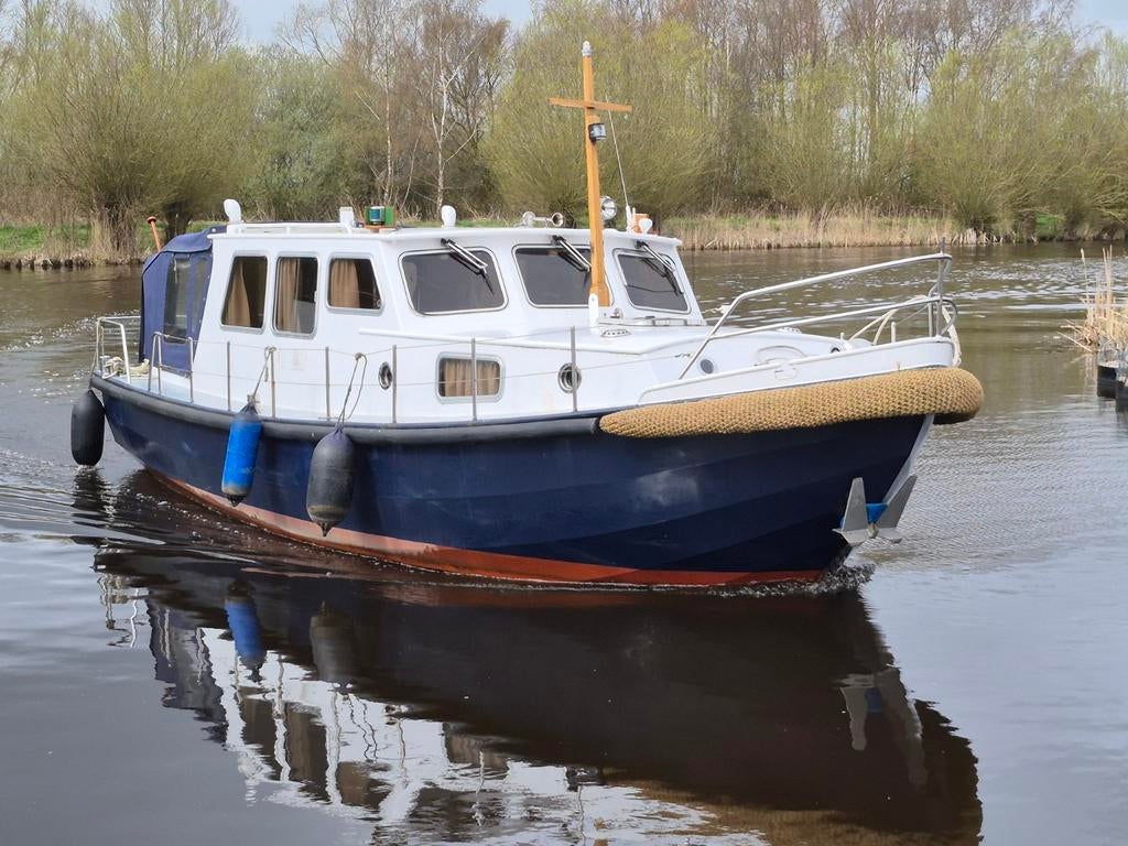 Bruijsvlet Bruisvlet Vlet OK, Watersport en Boten, Ophalen, Gebruikt, Staal, Diesel