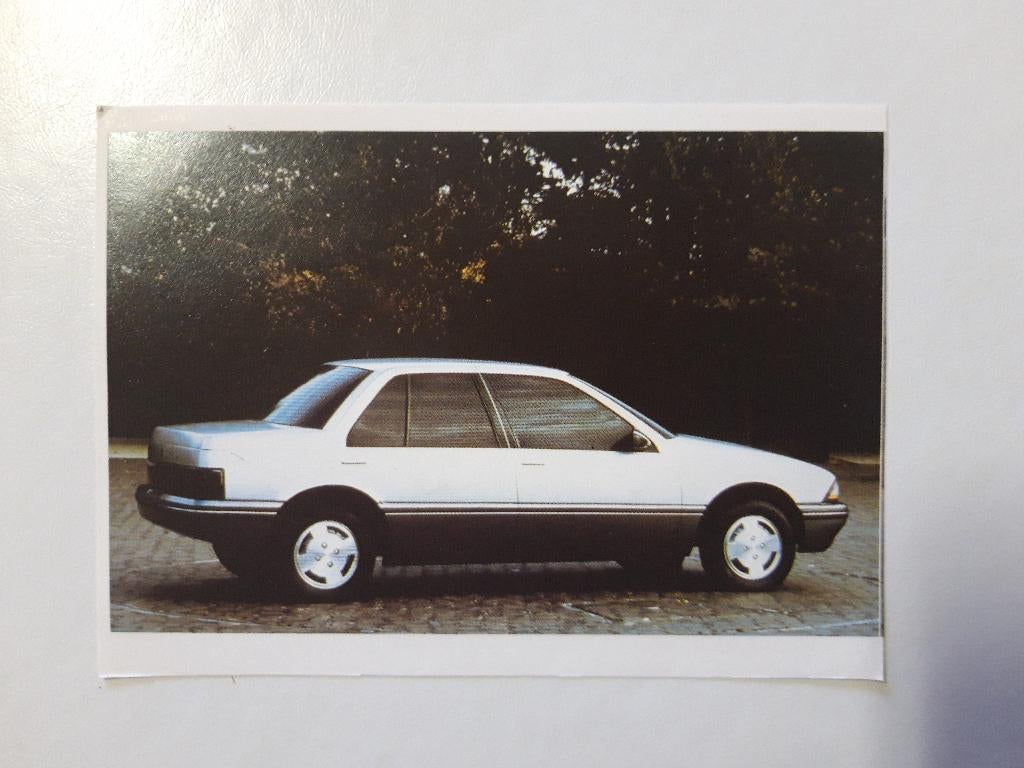 Saturn - ansichtkaart GM, Ophalen of Verzenden, 1980 tot heden, Ongelopen, Voertuig