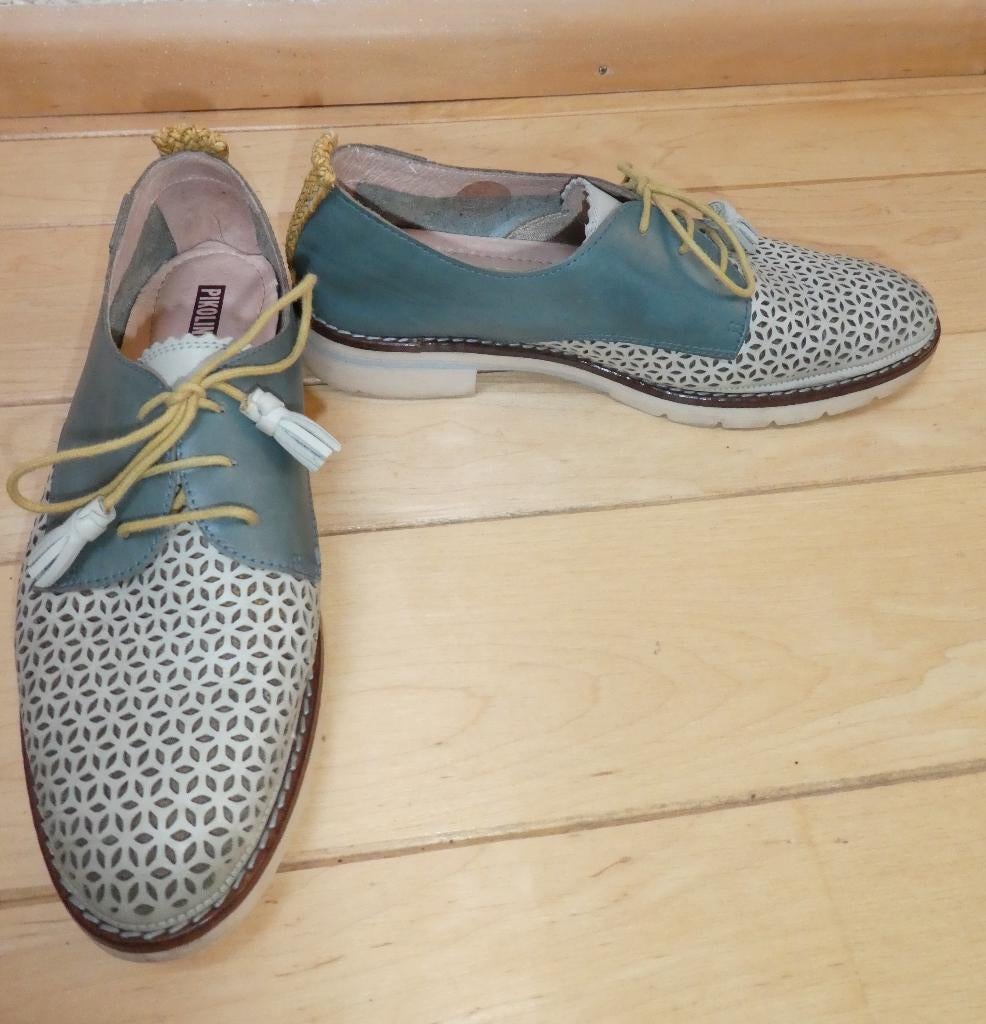 Pikolinos schoenen maat 39 1/2 dames Derby multikleur veters, Kleding | Dames, Pikolinos, Verzenden, Blauw, Sneakers of Gympen