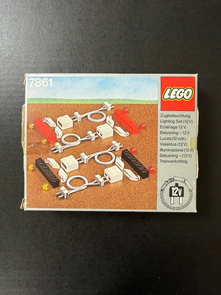 Lego 12 volt 12v verlichtingset 7861 in doos, Kinderen en Baby's, Speelgoed | Duplo en Lego, Gebruikt, Ophalen of Verzenden