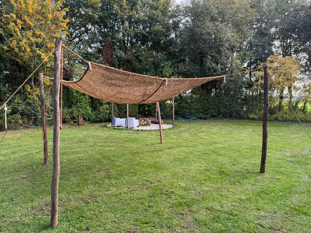 Palen tbv schaduwdoek of tuinverlichting, Tuin en Terras, Schaduwdoeken, Ophalen, Nieuw