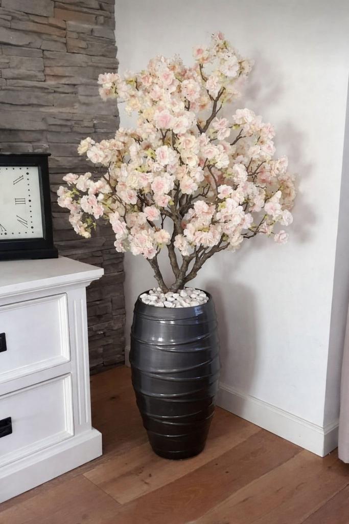 Kunst Bloesemboom - Roze Bloesem, Ophalen, Zo goed als nieuw, Binnen