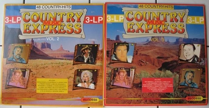 6 stuks COUNTRY LP's 12 inch., Ophalen of Verzenden, Zo goed als nieuw, 12 inch, Overige soorten