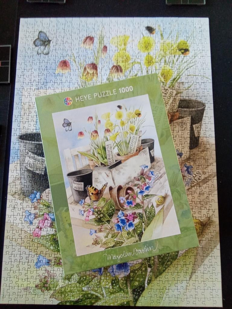 Legpuzzel Heye Marjolein Bastin 1000 stukjes, Hobby en Vrije tijd, Denksport en Puzzels, Ophalen, 500 t/m 1500 stukjes, Gebruikt