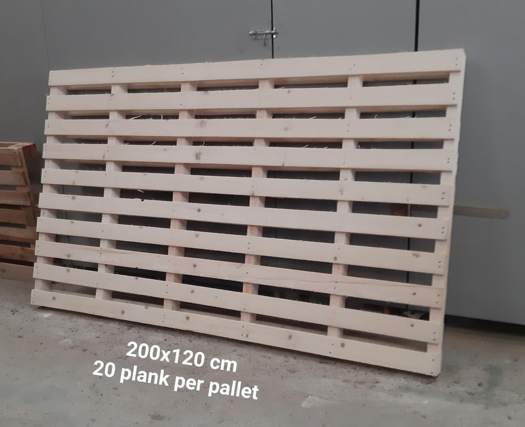 Pallets. 200x120 cm. 20 planks., Ophalen, Hout, Minder dan 3 meter, 1 tot 2 meter