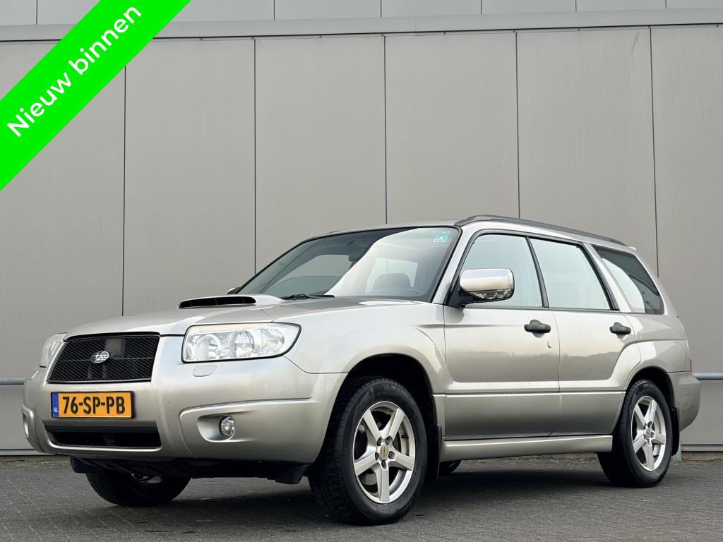 Subaru Forester 2.5 XT - automaat - Prodrive tuning - navi -, Auto's, Stoelverwarming, Gebruikt, Zwart, 4 cilinders