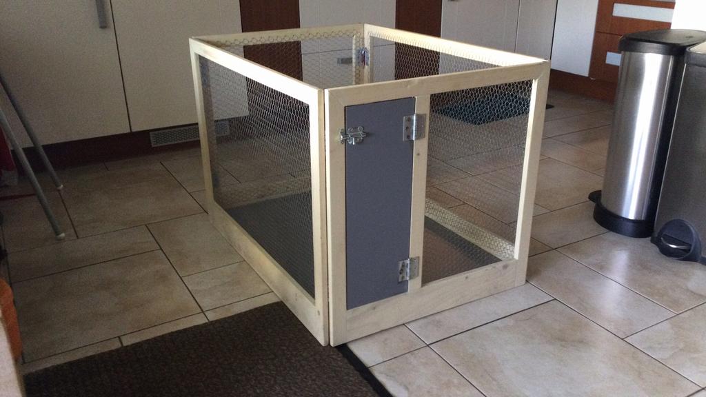 Honden hok/ren  je betaald alleen het materiaal, Dieren en Toebehoren, Hondenhokken, Ophalen of Verzenden, Nieuw, 110 cm of meer