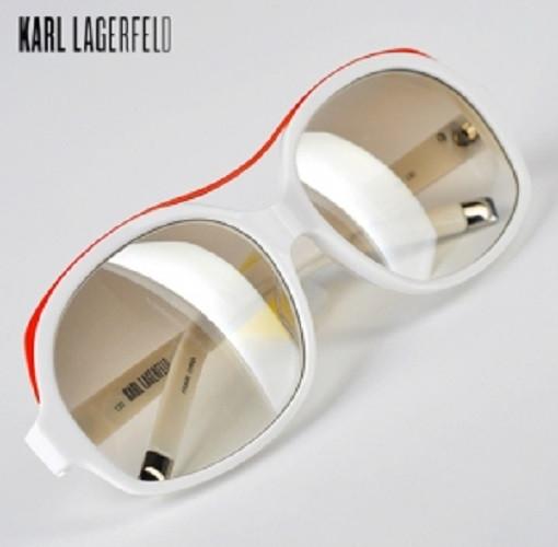 NIEUWE ORIGINELE KARL LAGERFELD ZONNEBRIL KL606S Damesbril, Overige merken, Zonnebril, Wilms, Wit