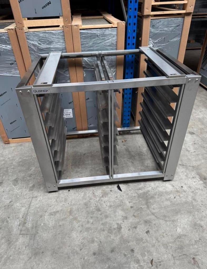 Rvs ovenonderstel, Dieren en Toebehoren, Hondenhokken, Ophalen, Zo goed als nieuw, 110 cm of meer