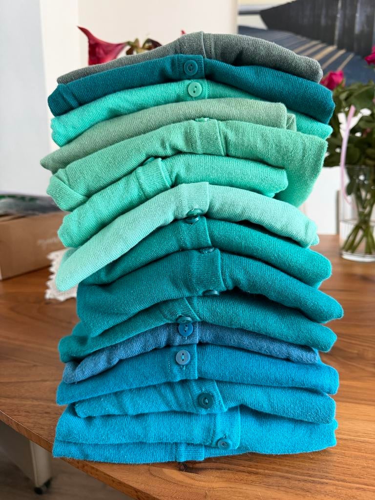 108 vestjes, nieuw en gedragen, diverse merken, maat 42/44, Ophalen, Nieuw, Maat 42/44 (L)